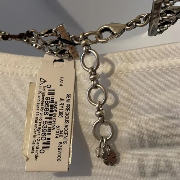 Lucky Brand Three Strand Necklace - Picture 6 of 6